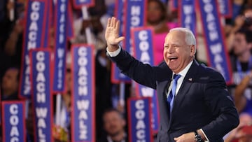 Tim Walz ha aceptado la nominación para convertirse en el candidato demócrata oficial a la vicepresidencia. Así fue su discurso.