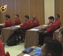 Raúl, Valdés, X. Alonso y Senna empiezan el curso de entrenador