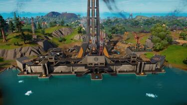 El Colisionador en Fortnite: así es la nueva zona