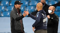 Klopp congratulates Pep on Manchester City success