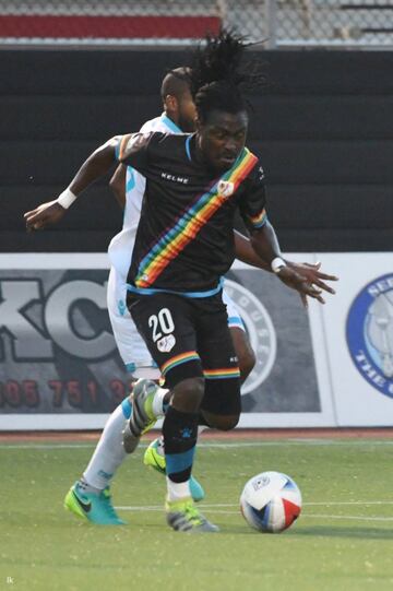 A pesar de ya no ser el jugador que era en Espa?a, Derek Boateng jug¨® a un buen nivel en la NASL. El ghan¨¦s jug¨® 29 partidos con el Rayo OKC.