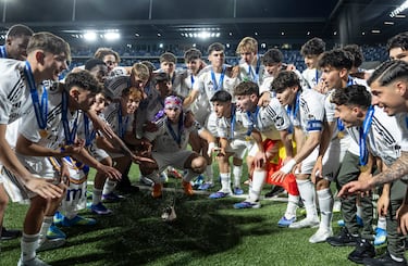 El Real Madrid ha conquistado la segunda UEFA Youth League de su historia al vencer al Brujas en los penaltis.