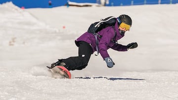 Nuria Cast&aacute;n, snowboard