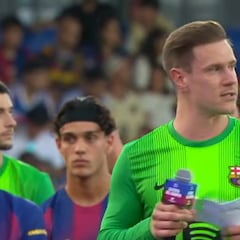 Ter Stepen Zoja All With the Brunt Frases: Veja a reação de Laporta e Joan García