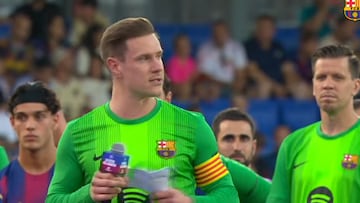 Ter Stegen zanja todo con una frase tajante: vean la reacción de Laporta y Joan García