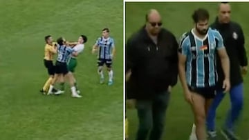 Bajan a Diego Costa al sub-20, se pelea en pleno partido con un juvenil y acaba expulsado