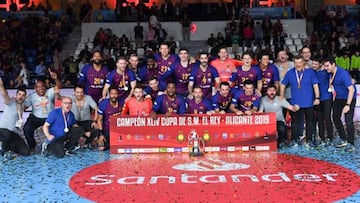 El Barça ganó la Copa que animó el Cuenca mientras pudo