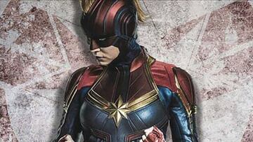 Así luce Capitana Marvel con el casco mohawk clásico de los cómics