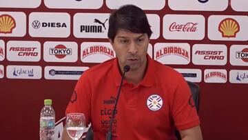 Daniel Garnero, técnico de la selección de Paraguay.