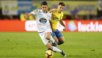 Las Palmas y Deportivo empataron a uno.