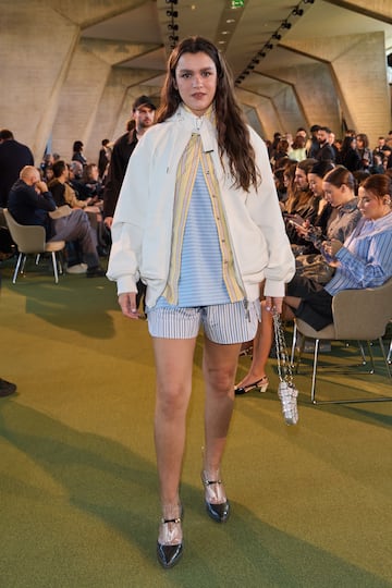 Amaia Romero Arbizu durante la Paris Fashion Week 2025.