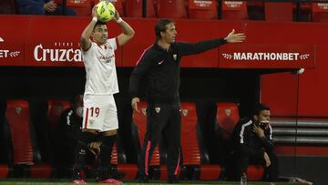 Lopetegui, junto a Acu&ntilde;a. 