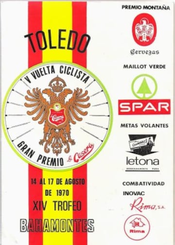 Cartel de la Vuelta a Toledo de 1970