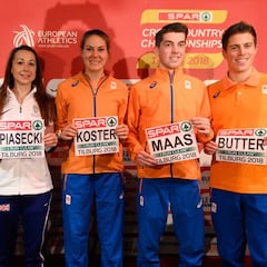 Adel Mechaal defiende su plata europea en el barro de Tilburg