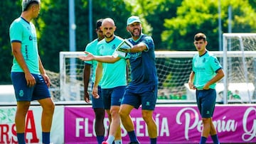 José Alberto, entrenador del Racing.