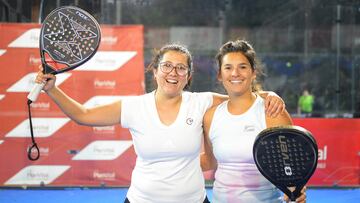 ¡Guajardo y Ortega se consagran campeonas del AFP Planvital WOLF Pádel!