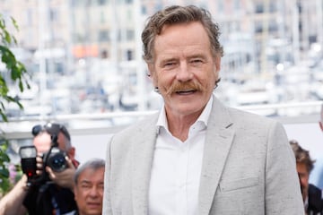 Bryan Cranston durante la alfombra roja del Festival de Cannes 2023.