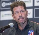 Simeone: "El golpe de Joao Félix es molesto, pero tendrá minutos"