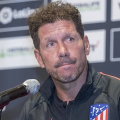 Simeone: "El golpe de Joao Félix es molesto, pero tendrá minutos"