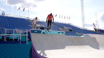 Así eś el Concorde Stadium de Skate para Juegos Olímpicos