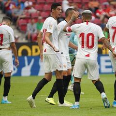 El Sevilla tira de eficacia para imponerse en la Opel Cup