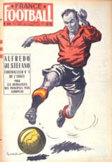 In 1957, Alfredo di Stefano won the second edition of the award, before scooping the title again just two years later in 1959. Considered one of Real Madrid's greatest players, Di Stefano scored 216 goals in 282 appearences during his illustrious career a