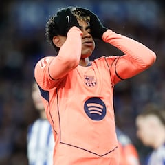 La Real frustra al mejor Barça