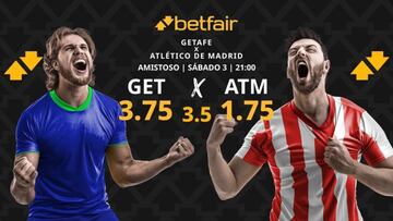 Getafe CF vs. Atlético de Madrid: horario, dónde ver, pronósticos y estadísticas