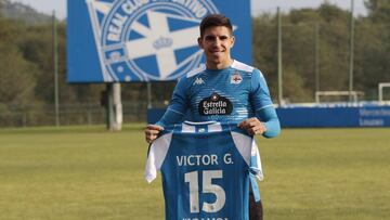 V&iacute;ctor Garc&iacute;a se mostr&oacute; feliz por su regreso al Depor.