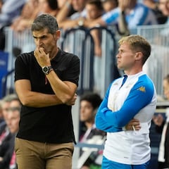 Hidalgo: “Felicito al Málaga, pero es un poco surrealista que no hayamos marcado”