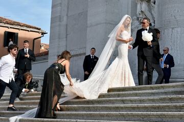 El delantero del Real Madrid Alvaro Morata contrajo matrimonio este s¨¢bado con la italiana Alice Campello en la iglesia del Redentor en la isla de La Giudecca, en Venecia, a la boda asistieron compa?eros suyos del equipo blanco como Isco Alarc¨®n o Nacho Fern¨¢ndez.