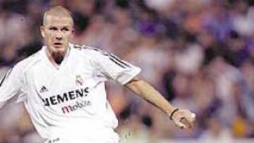 <b>ASENTADO. </b>Becks se ha convertido en uno de los pilares del nuevo Real Madrid de Camacho.