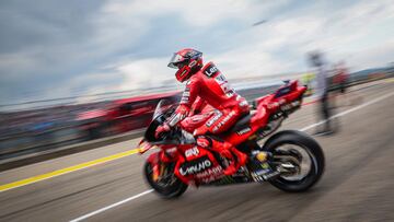 Marc Márquez en Sachsenring.
