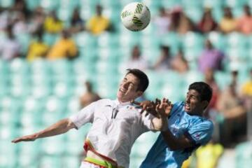 La goleada de México a Fiji en imágenes