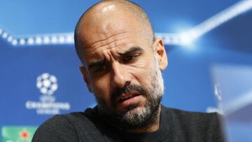 Britain Football Soccer - Manchester City Press Conference - City Football Academy - 5/12/16 Manchester City manager Pep Guardiola during the press conference Action Images via Reuters / Jason Cairnduff Livepic EDITORIAL USE ONLY.