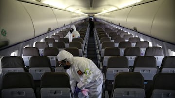 Coronavirus Colombia: &iquest;me puedo contagiar en un vuelo?