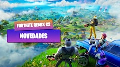 Todas las novedades de Fortnite Remix Capítulo 2: nuevas skins, nuevas armas y objetos, nuevo mapa...