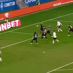 Galdames hizo en Rusia el mejor gol de su carrera: ¡qué acrobacia!