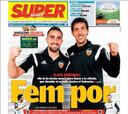 Portadas de la prensa deportiva