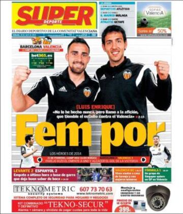 Portadas de la prensa deportiva