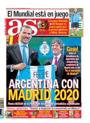 Las portadas de AS de septiembre