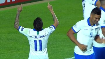 ¿Dónde estaba este Coutinho? Doblete de líder absoluto en 120"
