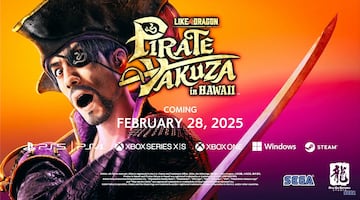 Like a Dragon Pirate Yakuza in Hawaii confirmado fecha lanzamiento plataformas tráiler