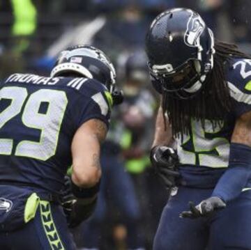 Earl Thomas y Richard Sherman , miembros honoríficos de la temida "Legión of Boom", deberán dar su mejor versión en play-offs si quieren repetir su participación en la Super Bowl.