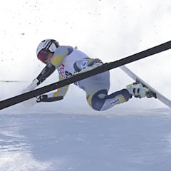 Vickhoff Lie, evacuada en helicóptero tras una grave caída