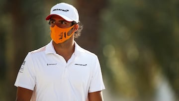 Carlos Sainz en Bahréin.