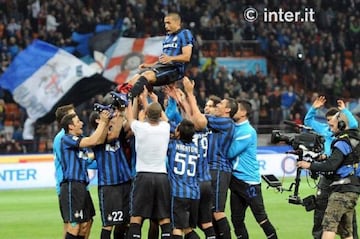 La despedida de Iván Ramiro Córdoba en San Siro.