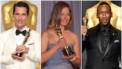 Los protagonistas de las cuatro temporadas de 'True Detective' que han ganado un Premio Oscar