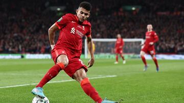 Luis Díaz, entre los jugadores con más transporte de balón