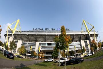 El Signal Iduna Park donde juega el Borussia de Dortmund.